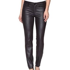 Blank NYC Spray On Coated Skinny Black Women's Jeans 26